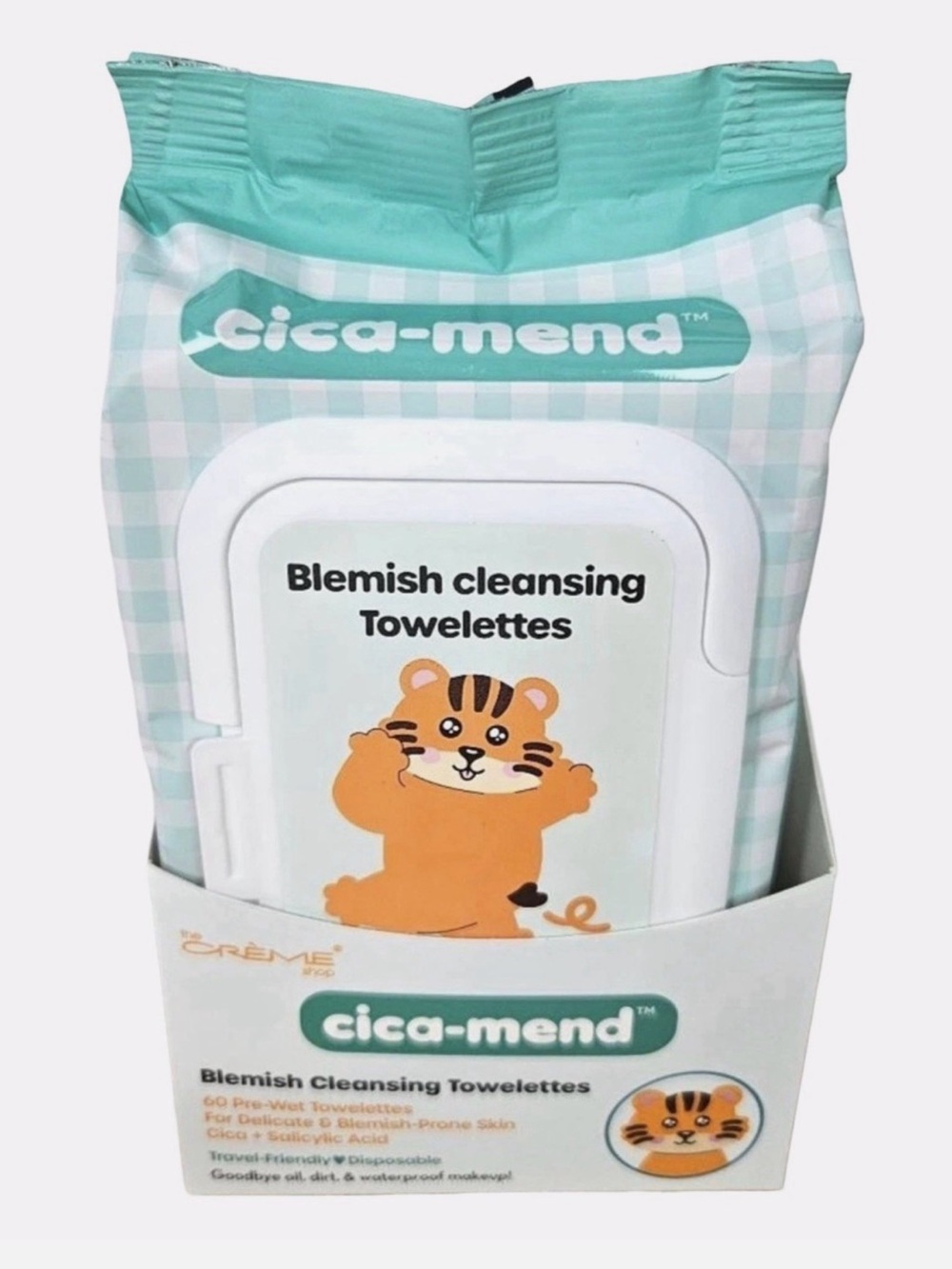 Cica-mend Blemish Cleansing Towelettes - 60 count